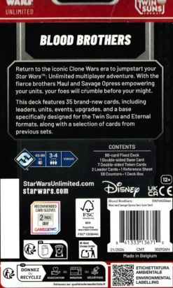 Star Wars: Unlimited - Twin Suns - Blood Brothers
