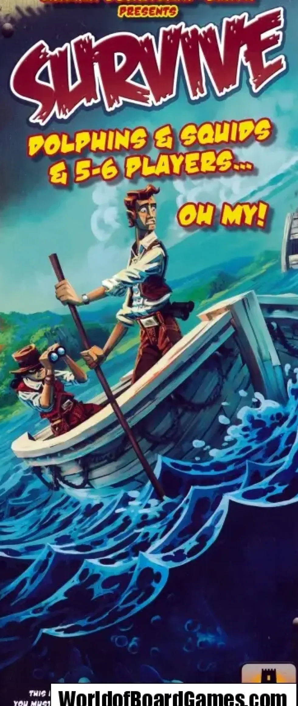 Survive: Dolphins & Squids & 5-6 Players...Oh My! (Exp.)
