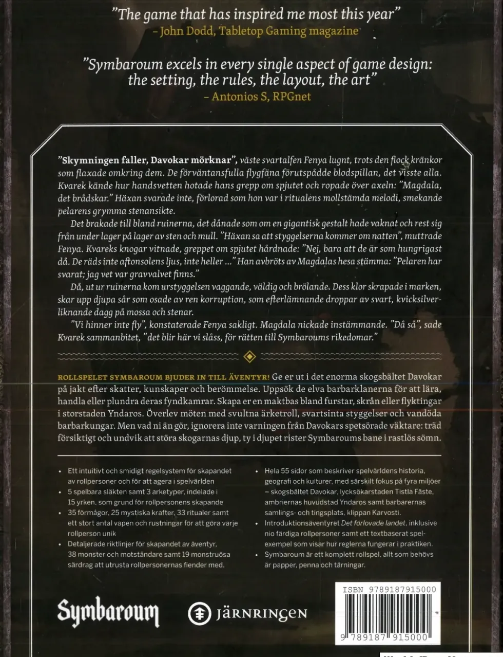 Symbaroum: Rollspelet