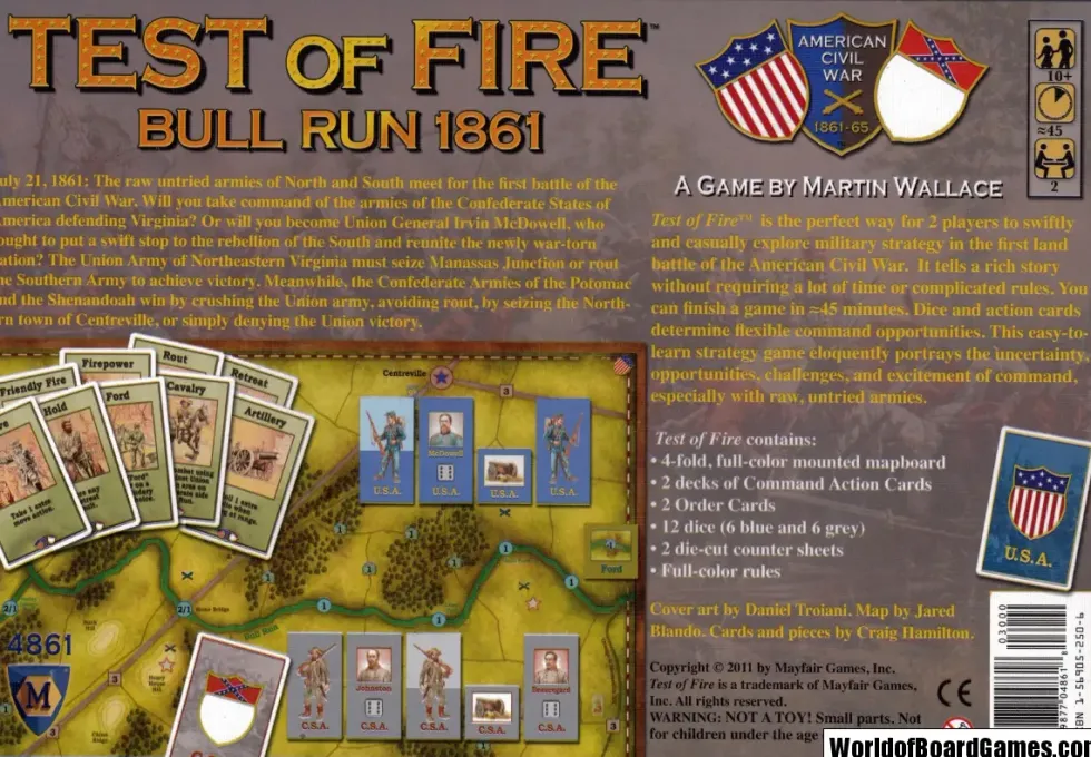 Test of Fire - Bull Run 1861
