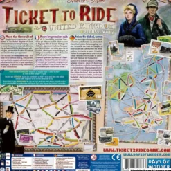 Ticket to Ride Map Collection: Volume 5 - United Kingdom & Pennsylvania (Exp.)