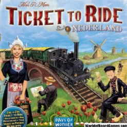 Ticket to Ride Map Collection: Volume 4 - Nederland (Exp.)