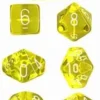 Translucent - Yellow - Dice Set