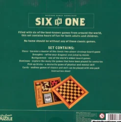 Träspel: Six in One (Professor Puzzle)