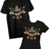 T-shirt: Mr. Meeple - Ad Victoriam (Black) - Woman's Small