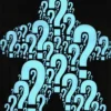 T-shirt: Mr. Meeple - ???, Light Blue Meeple (Black) - Woman's Small