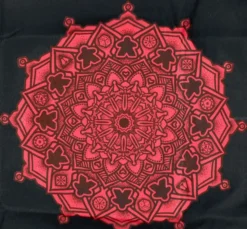 T-shirt: Mr. Meeple - Mandala (Grey) - 3X-Large