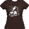 T-shirt: Mr. Meeple - Meeple-Man (Brown) - Woman's Large