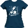 T-shirt: Mr. Meeple - Meeple-Man (Navy) - Woman's Small