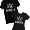 T-shirt: Mr. Meeple - Omerta (Black) - 4X-Large