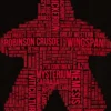 T-shirt: Mr. Meeple - Red Meeple Wordle, Version 2: Trickerion (Black) - Woman's X-Large