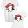 T-shirt: Mr. Meeple - Samurai Meeple (White) - Small