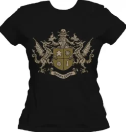 T-shirt: Mr. Meeple - Semper Ludens (Black) - Woman's Small