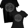 T-shirt: Mr. Meeple - 50 Shapes of Meeple (Black) - 5X-Large