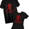 T-shirt: Mr. Meeple - Stranger Games (Black) - Woman's Medium