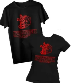 T-shirt: Mr. Meeple - Stranger Games (Black) - X-Large