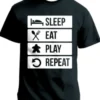 T-shirt: Mr. Meeple - To Do List (Brown) - Woman 2X-Large