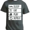 T-shirt: Mr. Meeple - To Do List (Grey) - 5X-Large