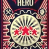 T-shirt: Mr. Meeple - Working Class Hero Meeple (Navy) - Woman's 2X-Large