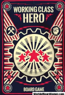 T-shirt: Mr. Meeple - Working Class Hero Meeple (Navy) - Woman's 2X-Large