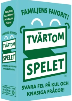 Tvärtomspelet - Familjens Favorit!