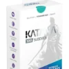 Ultimate Guard Katana Sleeves Standard Size Turquoise (100) (66 x 91 mm)
