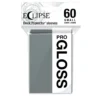 Ultra Pro: Eclipse Gloss Small Sleeves: Smoke Grey (62 x 89 mm) - 60 st