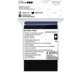 Ultra Pro: Eclipse Gloss Small Sleeves: Royal Purple (62 x 89 mm) - 60 st