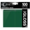 Ultra Pro: Eclipse Gloss Standard Sleeves: Forest Green (66 x 91 mm) - 100 st