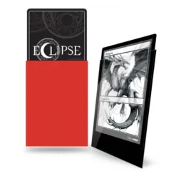 Ultra Pro: Eclipse Gloss Standard Sleeves: Apple Red (66 x 91 mm) - 100 st