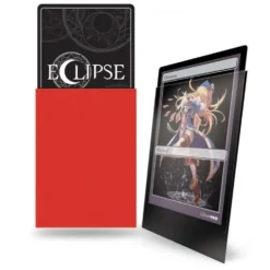 Ultra Pro: Eclipse Matte Small Sleeves: Apple Red (62 x 89 mm) - 60 st