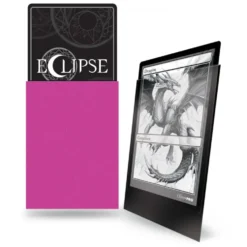 Ultra Pro: Eclipse Matte Standard Sleeves: Hot Pink (66 x 91 mm) - 100 st
