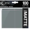 Ultra Pro: Eclipse Matte Standard Sleeves: Smoke Grey (66 x 91 mm) - 100 st