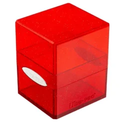 Ultra Pro: Glitter Satin Cube (Red)