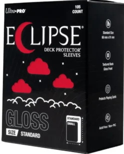 Ultra Pro: Gloss Eclipse Standard Deck Protector Sleeves - Apple Red (63.5 x 89 mm) - 105 st