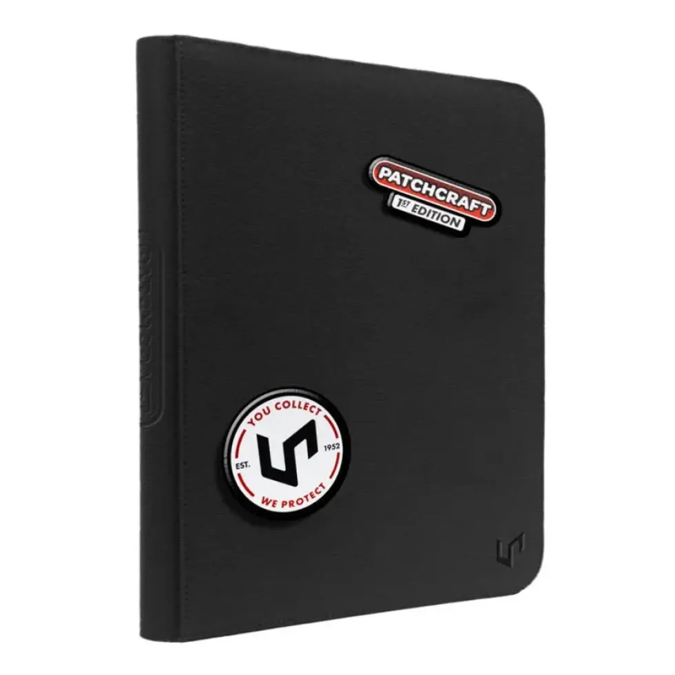 Ultra Pro: Patchcraft (Black) - 9-Pocket Zippered Pro-Binder (360)
