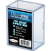 Ultra Pro: 2-Piece 100 Count Clear Card Storage Box