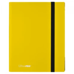 Ultra Pro: 9-Pocket Eclipse Lemon Yellow PRO-Binder (360)