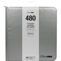 Ultra Pro: 12-Pocket Fire Resistant Zippered Pro-Binder (480)