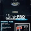 Ultra Pro: 1-Pocket Platinum Page (3-Holes) (100 st)