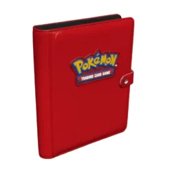 Ultra Pro: Pokémon 4-Pocket Premium Snap Binder - Red (160)