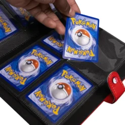 Ultra Pro: Pokémon 4-Pocket Premium Snap Binder - Red (160)