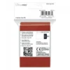 Ultra Pro: PRO-Gloss 60ct Small Deck Protector sleeves: Red (62 x 89 mm)