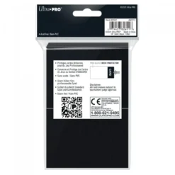 Ultra Pro: PRO-Gloss 100ct Standard Deck Protector sleeves: Black (66 x 91 mm)