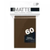 Ultra Pro: PRO-Matte 60ct Small Deck Protector sleeves: Brown (62 x 89 mm)