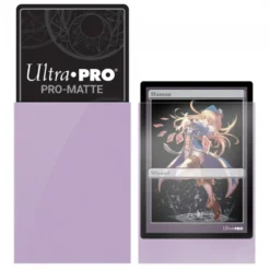 Ultra Pro: PRO-Matte 60ct Small Deck Protector sleeves: Lilac (62 x 89 mm)