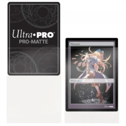 Ultra Pro: PRO-Matte 60ct Small Deck Protector sleeves: Clear (62 x 89 mm)