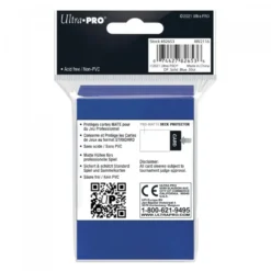 Ultra Pro: PRO-Matte 50ct Standard Deck Protector sleeves: Blue (66 x 91 mm)