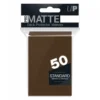 Ultra Pro: PRO-Matte 50ct Standard Deck Protector sleeves: Brown (66 x 91 mm)