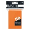 Ultra Pro: PRO-Matte 50ct Standard Deck Protector sleeves: Orange (66 x 91 mm)